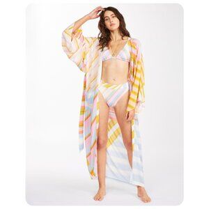 Billabong Head Over Heels Kimono sz S/M
